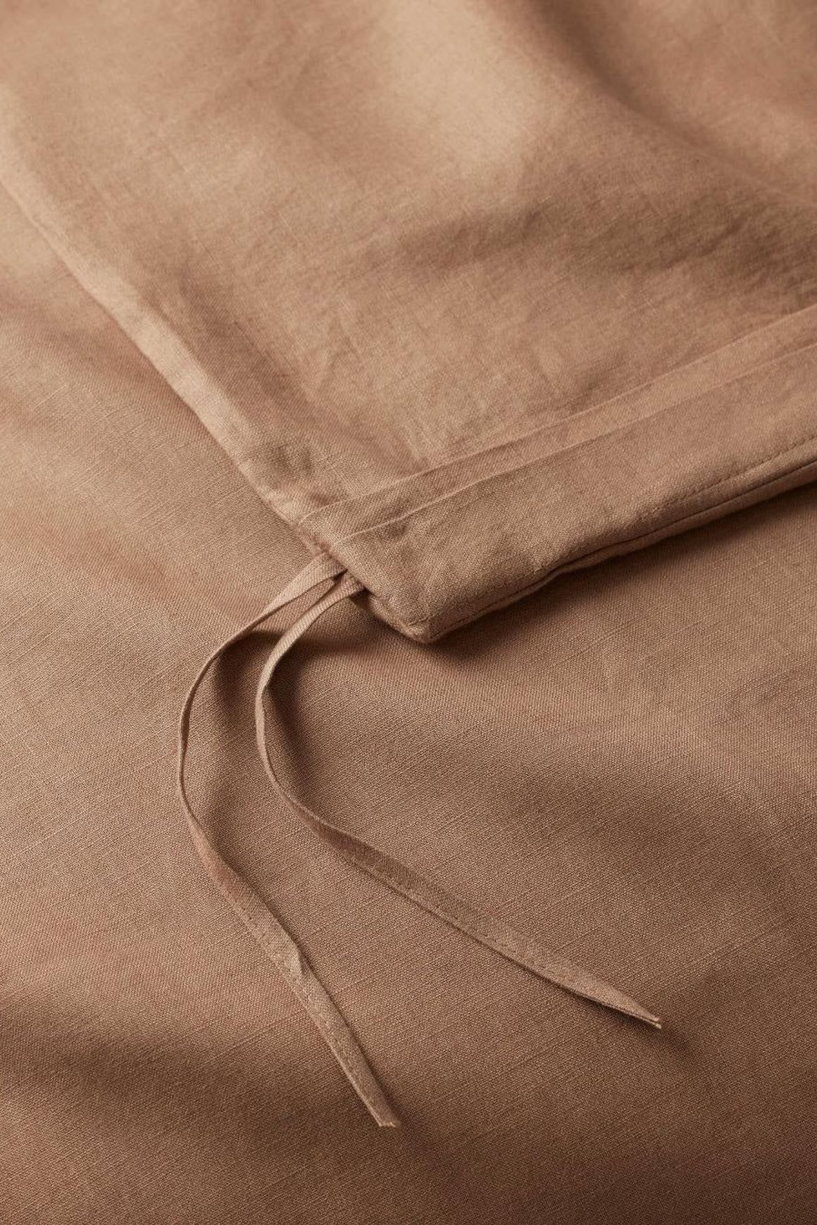 Ravello Linen Quilt Cover - Biscuit | Weave Home Bed Linen