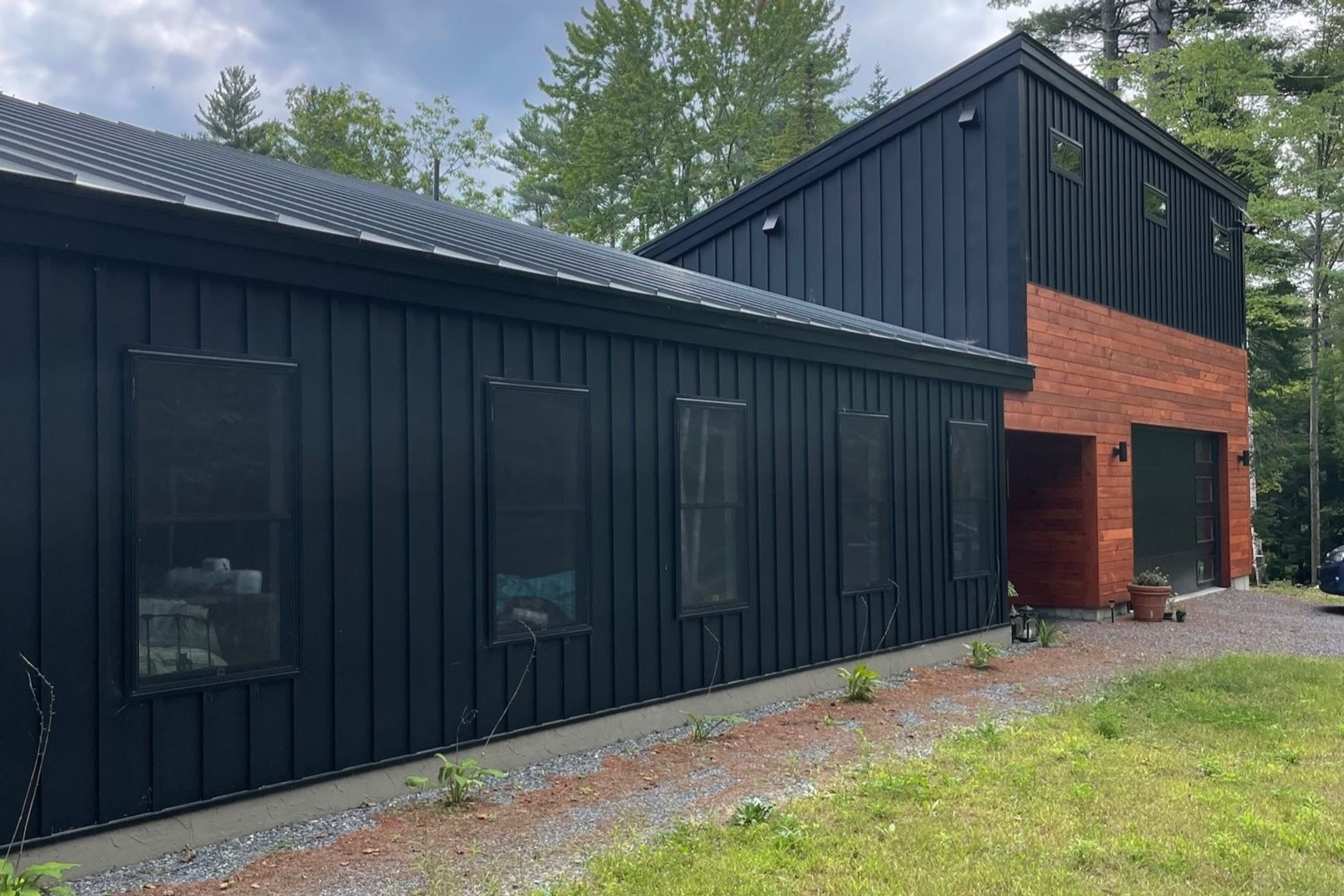 Zeno-Clad™ board and batten cladding