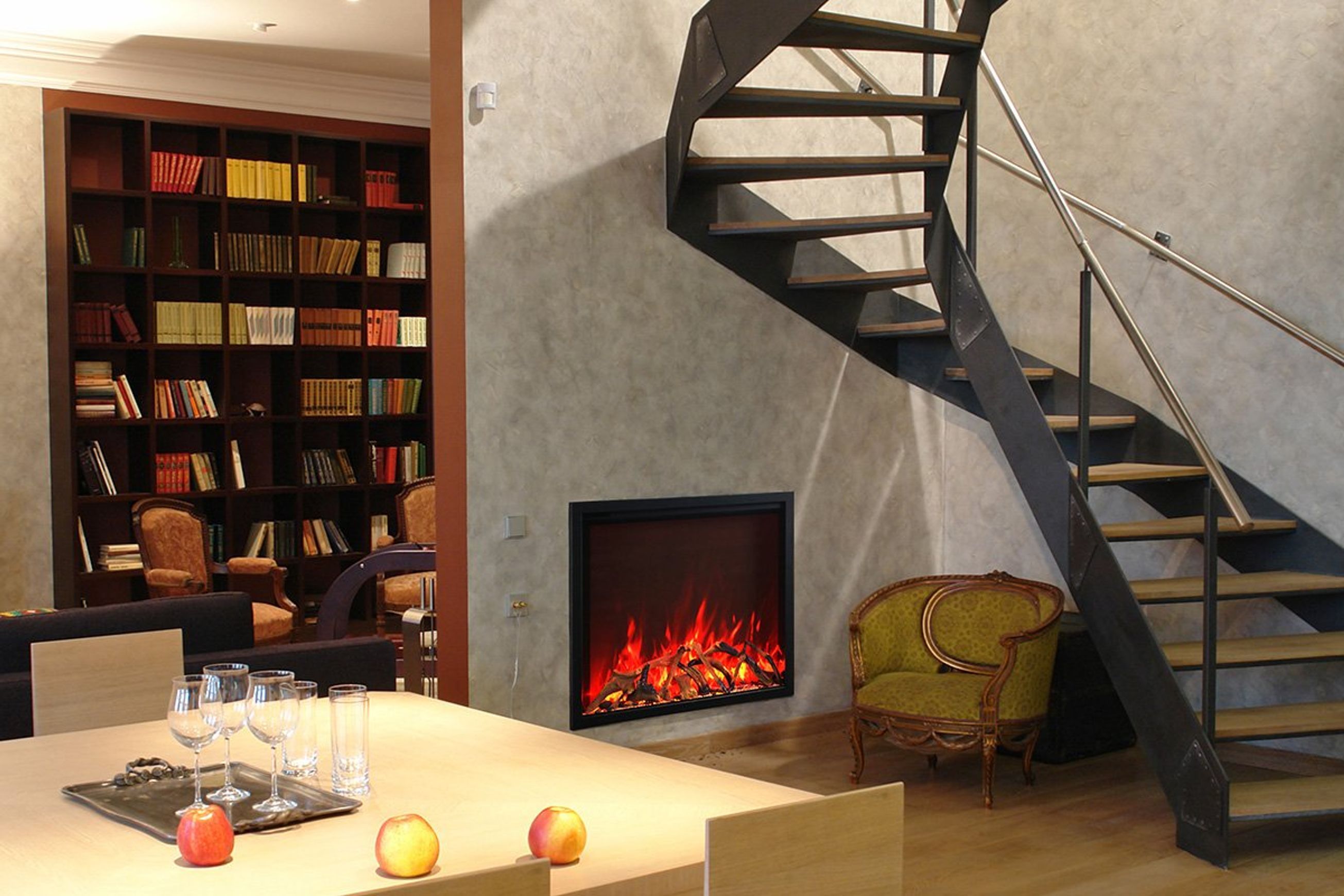 Amantii Traditional Trd48 Electric Fireplace