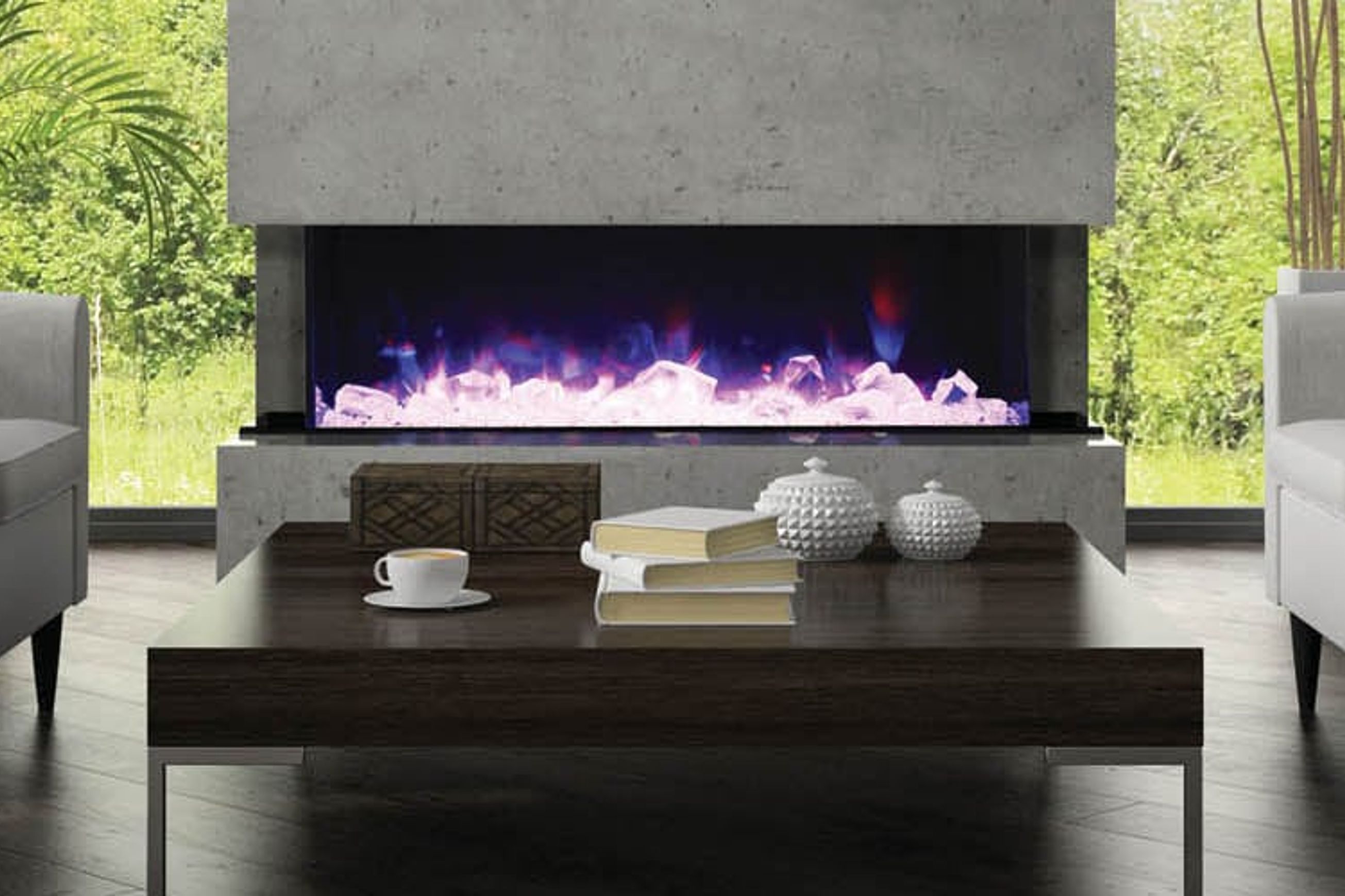 Amantii 72 Truview XL Electric Fireplace