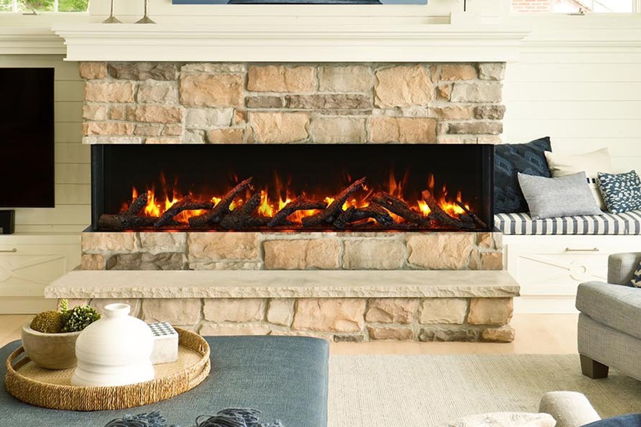 Amantii 72 Truview XL Electric Fireplace