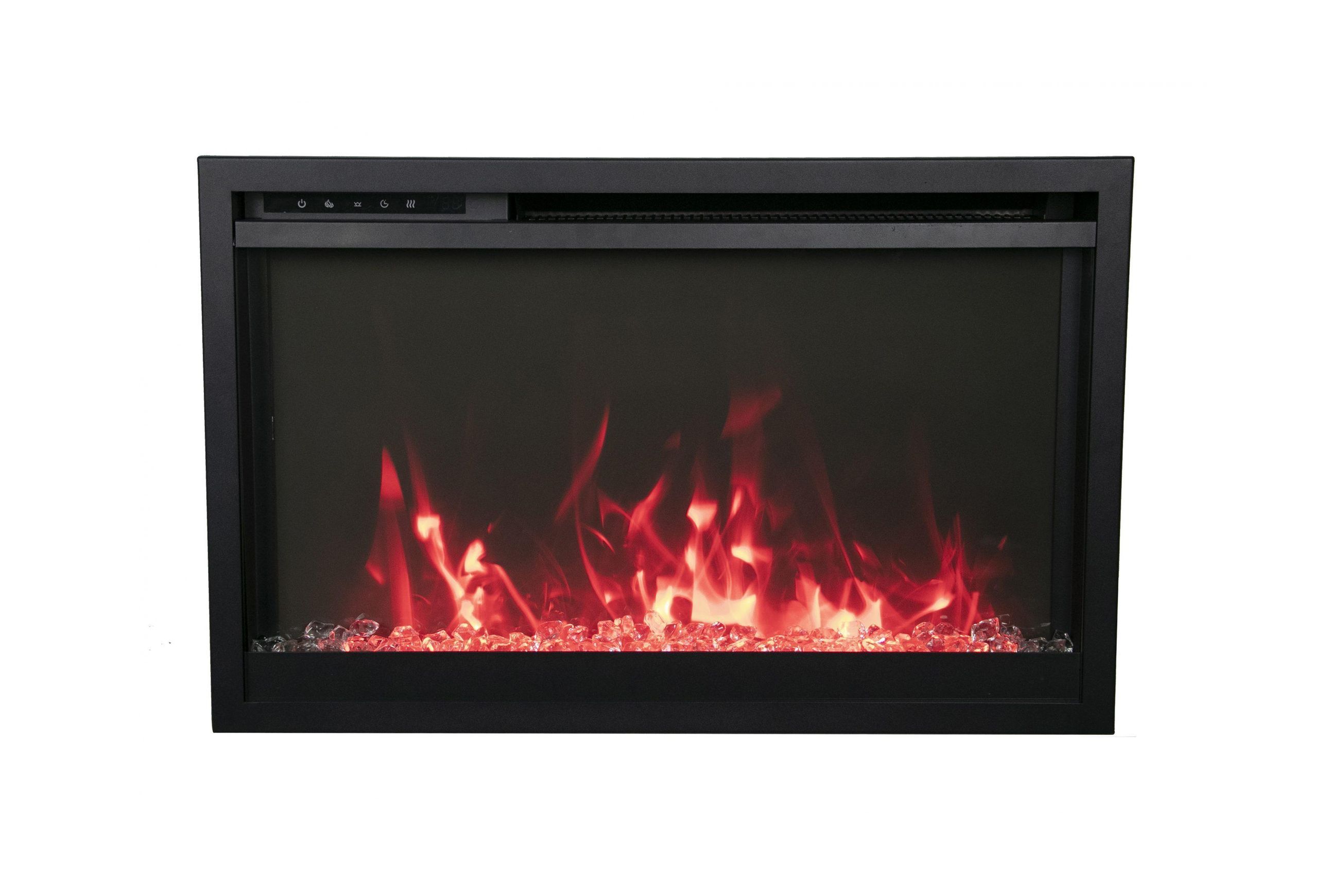 Amantii Traditional 33" Xtraslim Electric Fireplace