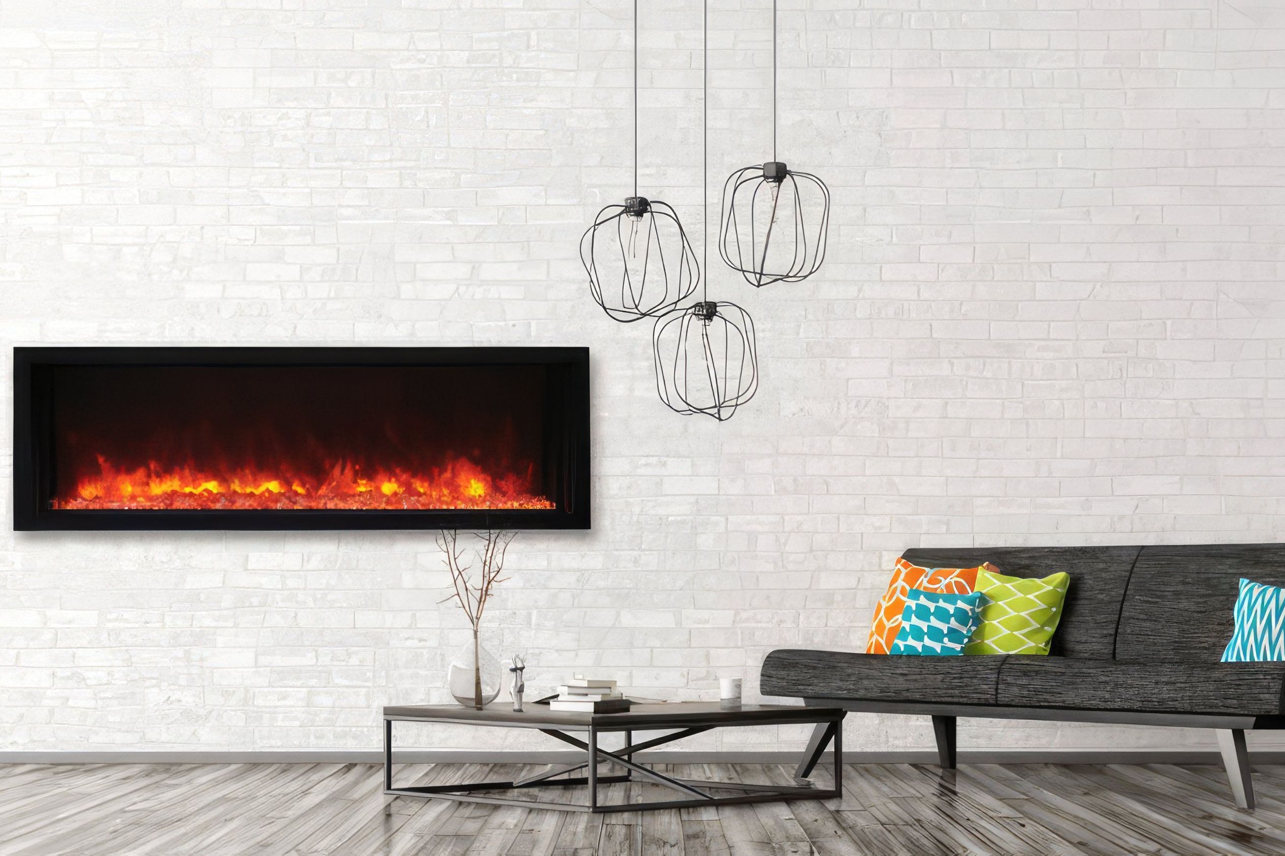 Amantii Bl50 Xtraslim Electric Fireplace