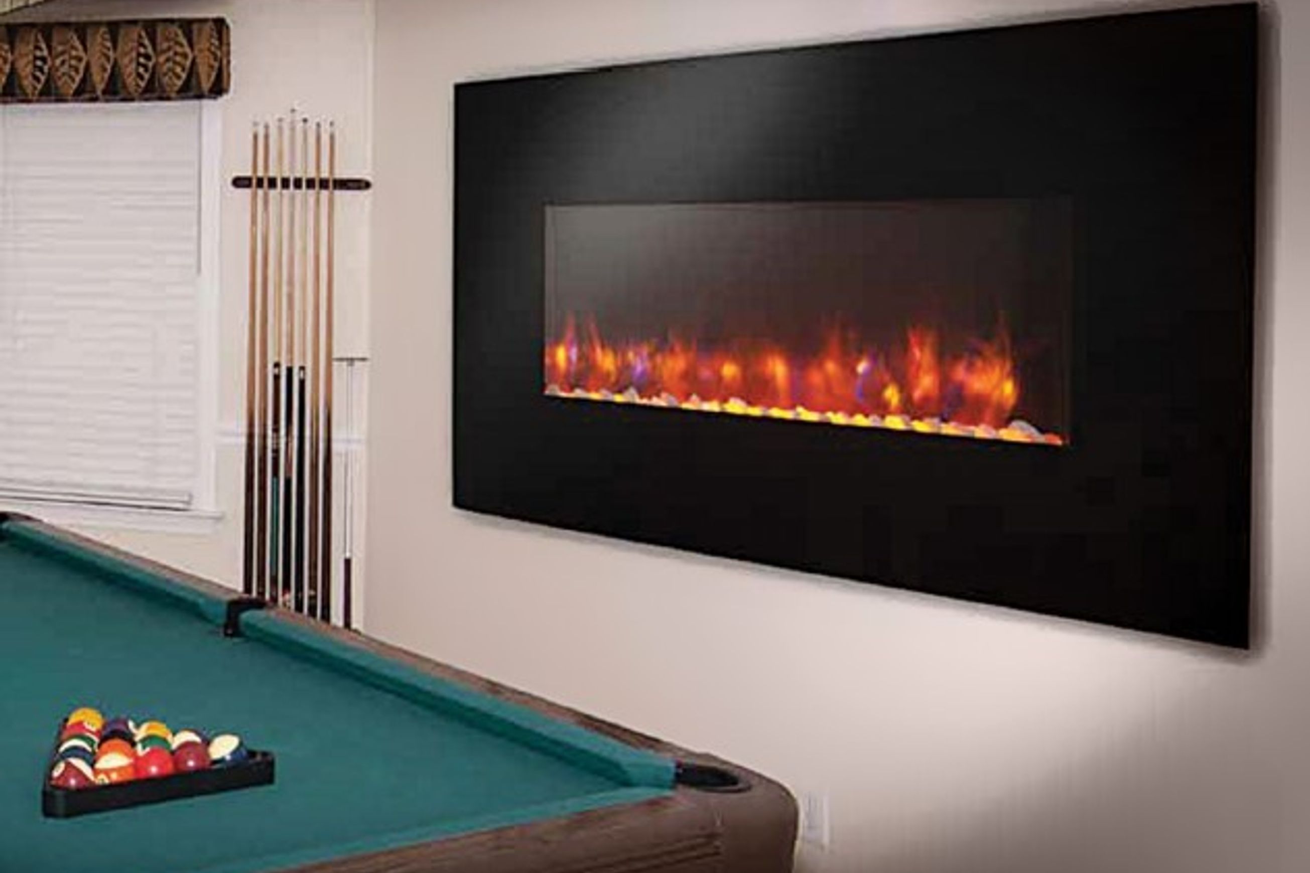 GE Linear Wall Mounted | Electric Fireplace
