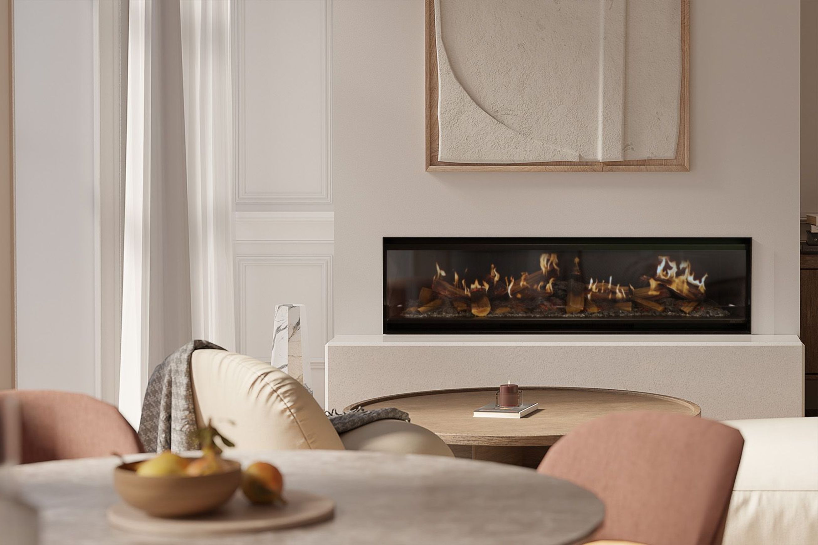 Escea LE1550 Holographic Electric Fireplace