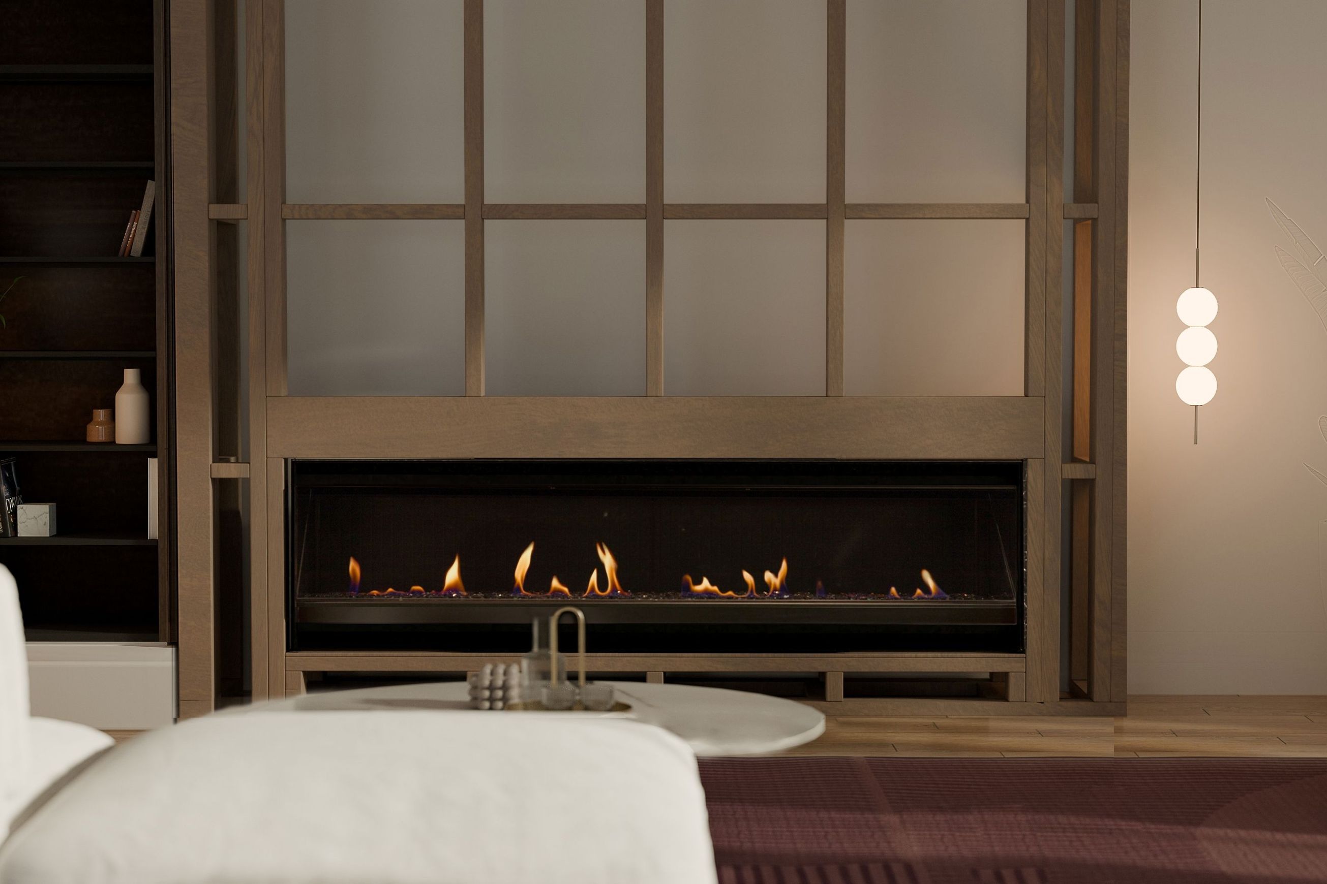 Escea LR1550 Inbuilt Electric Fireplace