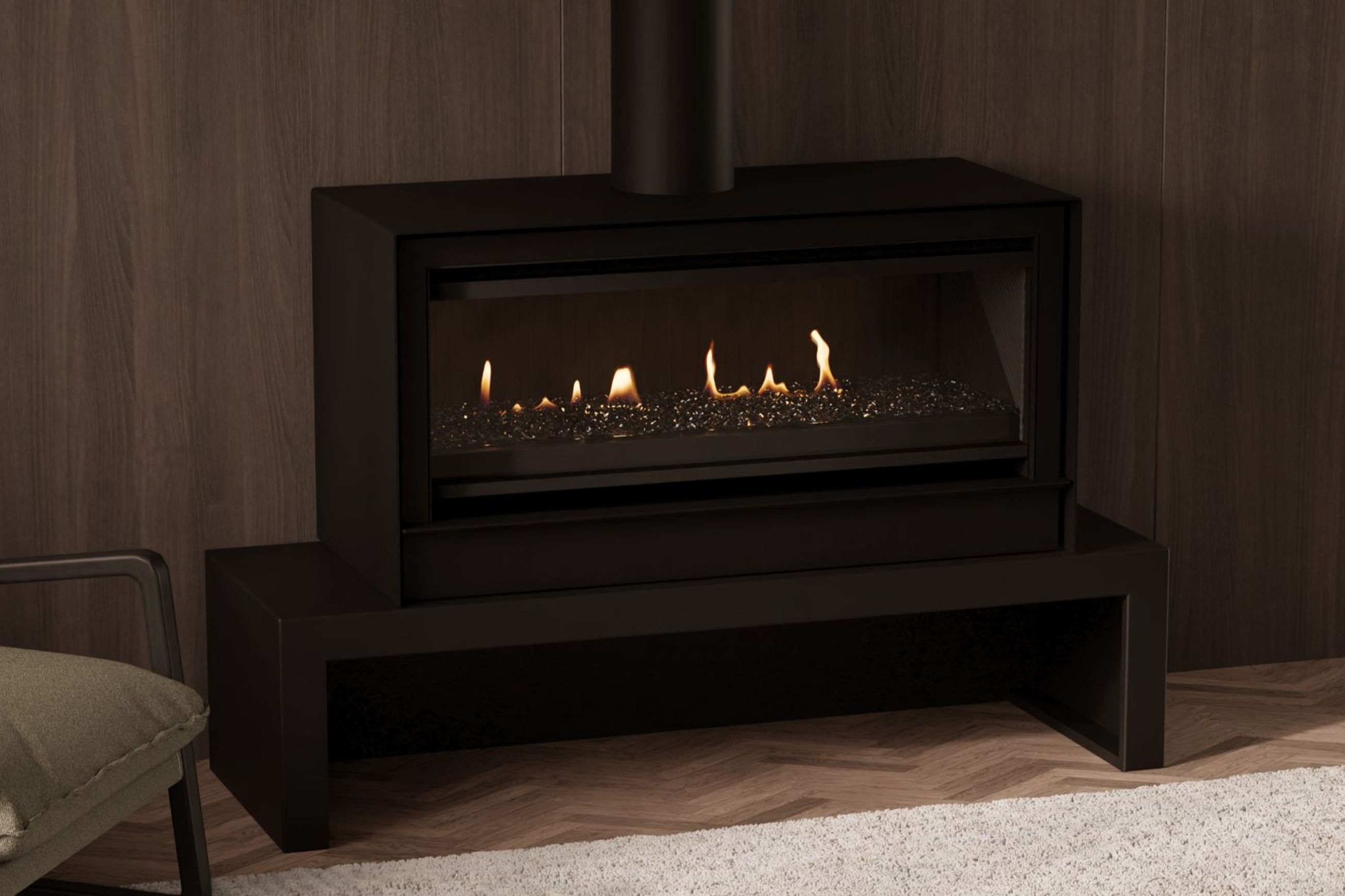 Escea LRFS1000 Freestanding Electric Fireplace