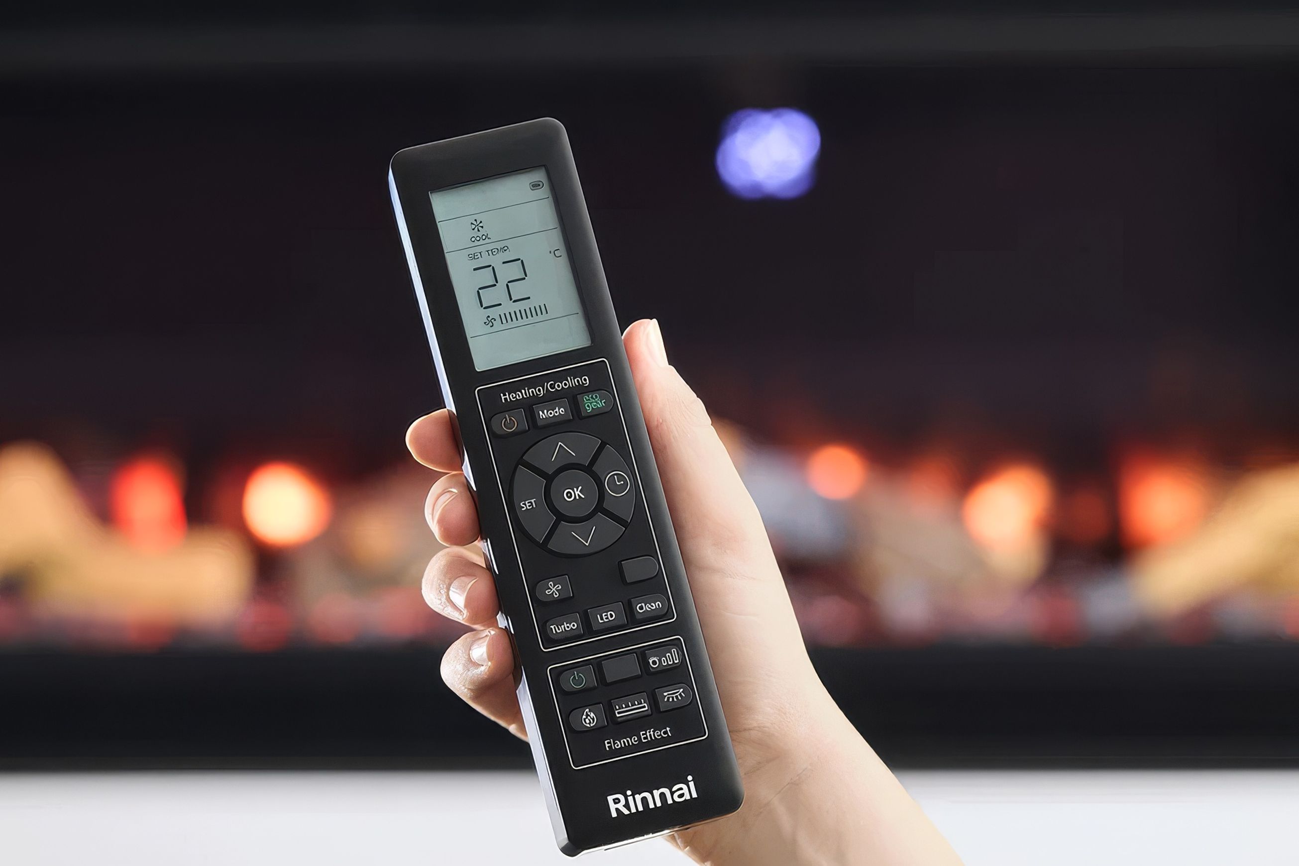 Rinnai Velare™ 1500 Hybrid Electric Fire