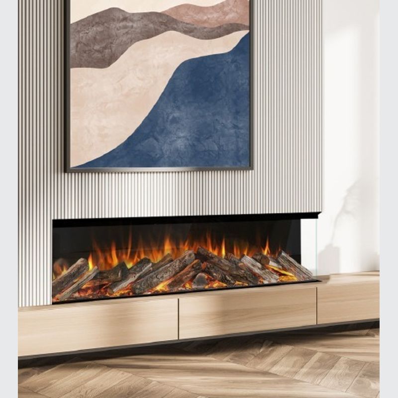 Evonic Volante 1800 Black Edition Electric Fireplace