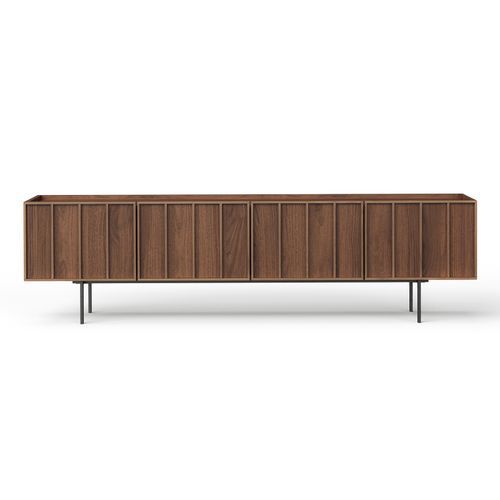 Linea 200cm TV Entertainment Unit | Light Walnut