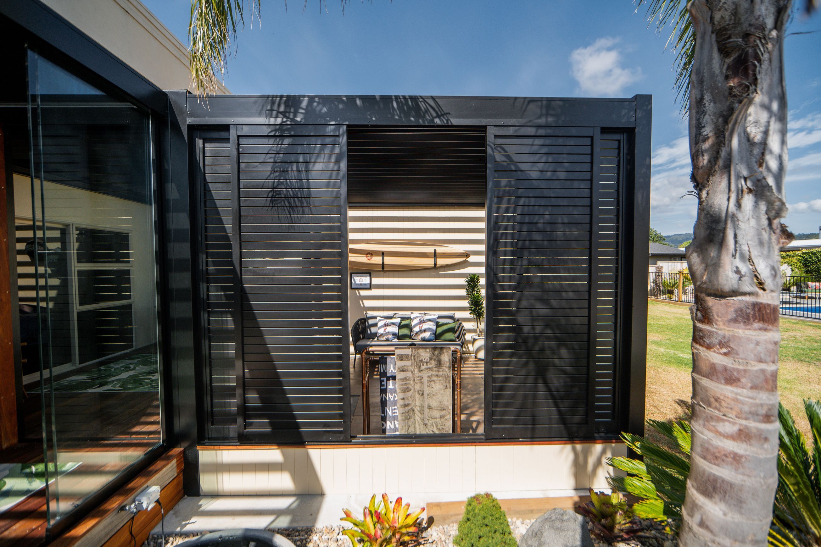 Louvrelite® 88 Sliding Shade System