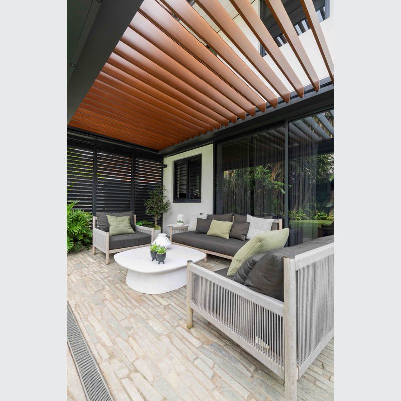 220/35 Slimline Roof Louvre for Opening & Retract Roofs