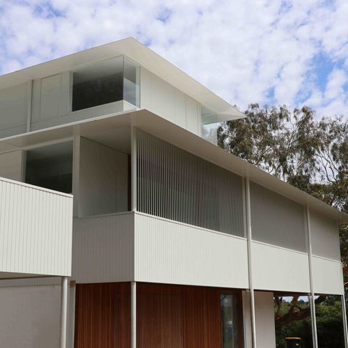 Aluminium Louvre Privacy Screens
