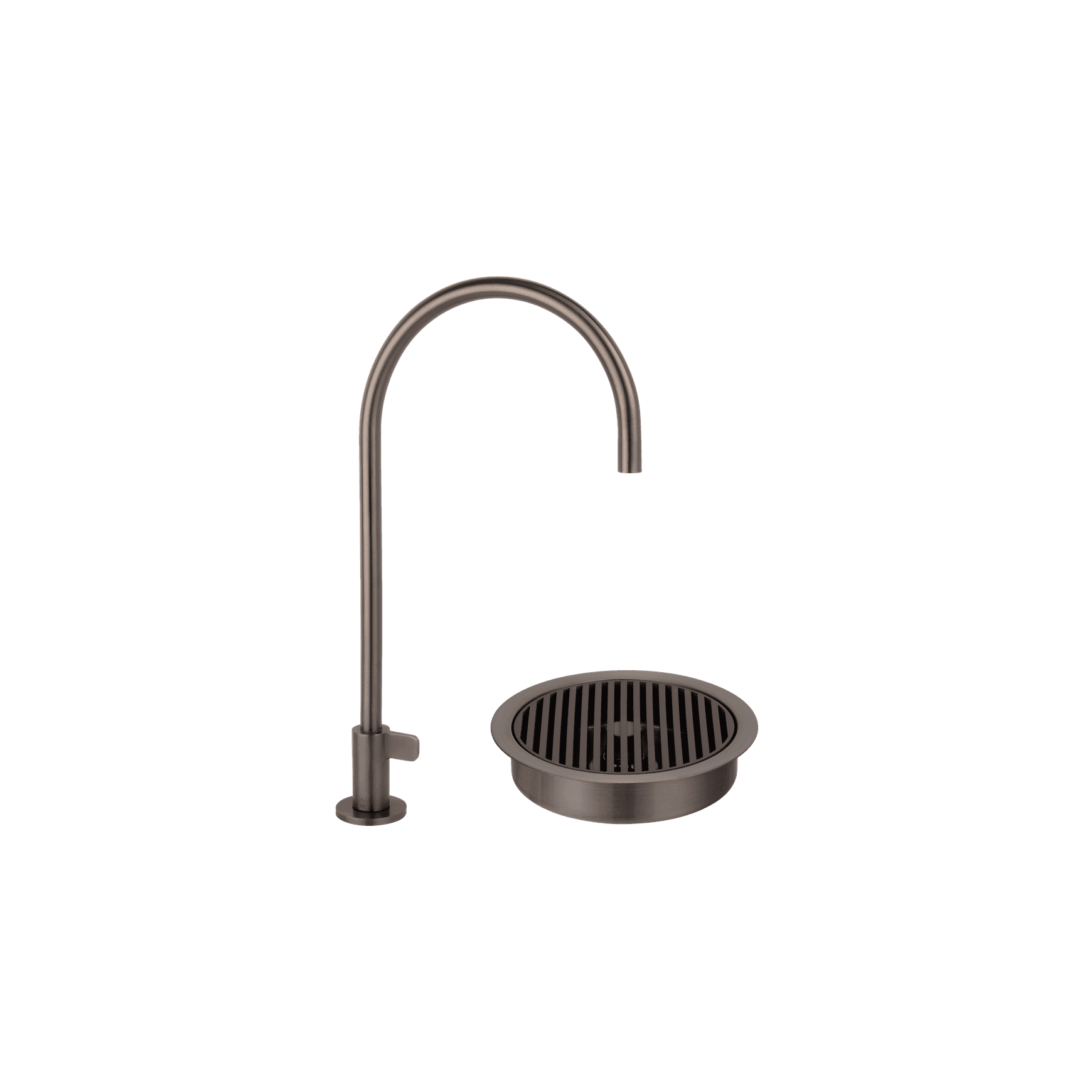 Mini Water Filter Tap with Font Drain