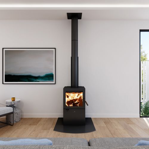 Maxen Cargill 350 ULEB Freestanding Wood Fireplace