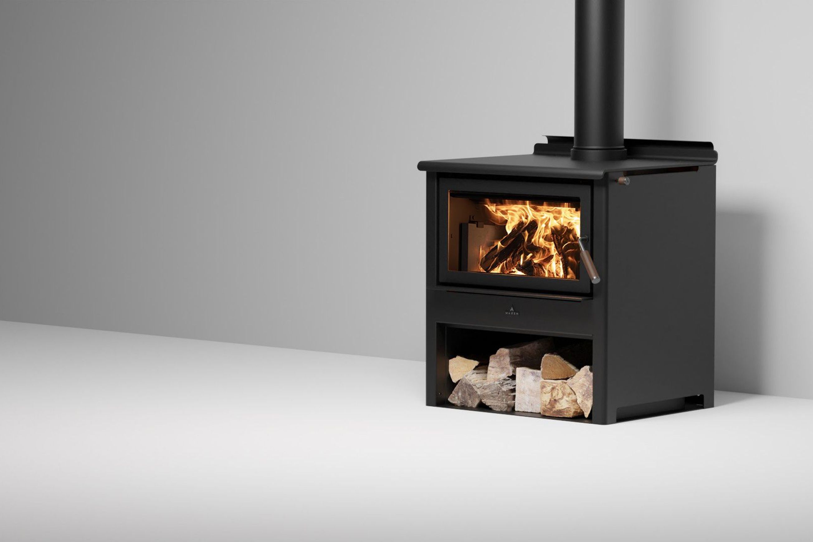 Maxen Kinmont 450 Freestanding Wood Fireplace