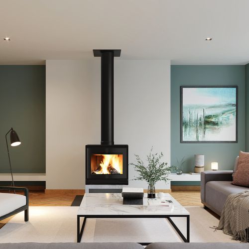 Escea TFS650 Freestanding Wood Fireplace