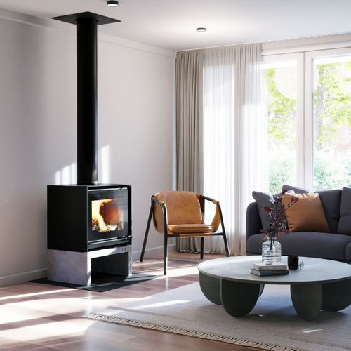 Escea TFS650 Freestanding Wood Fireplace