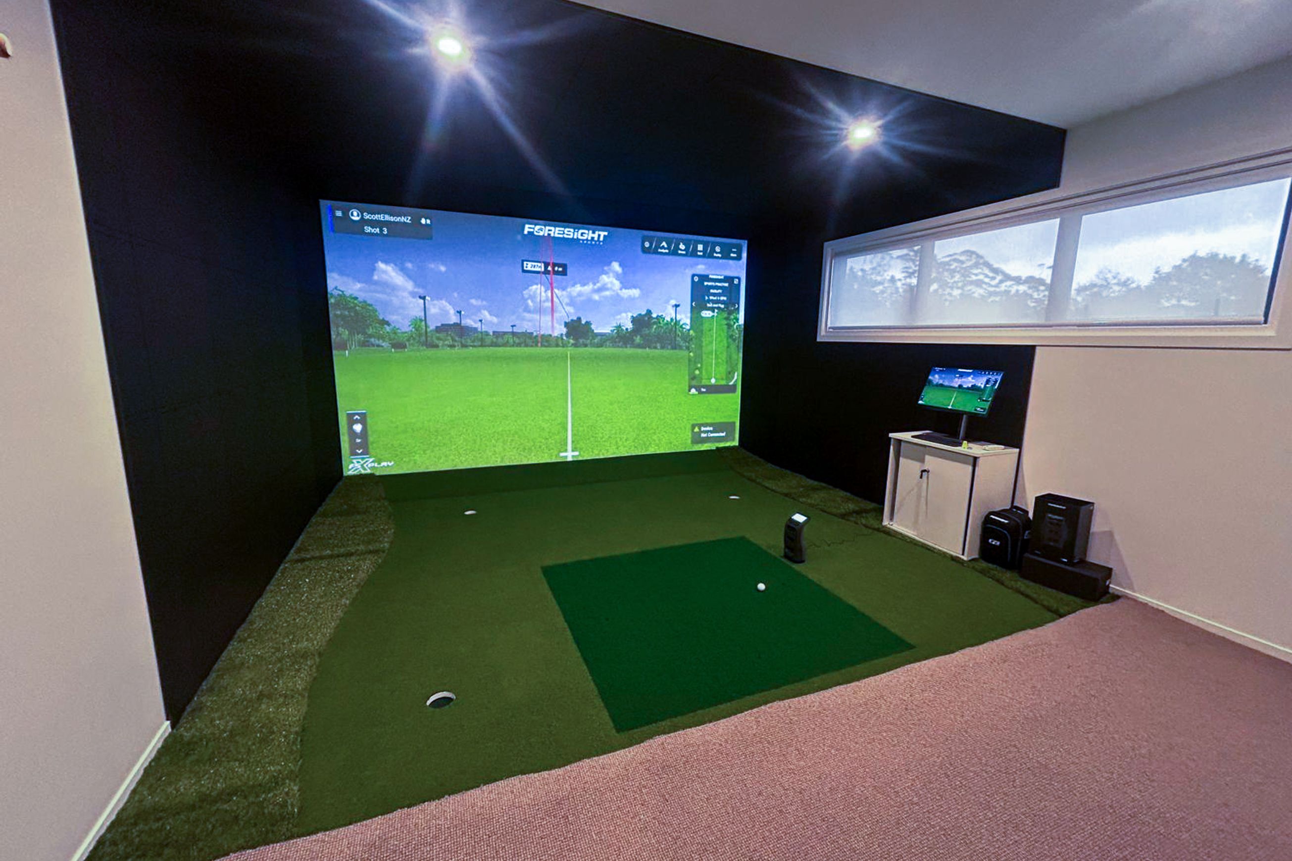 Custom Golf Simulator
