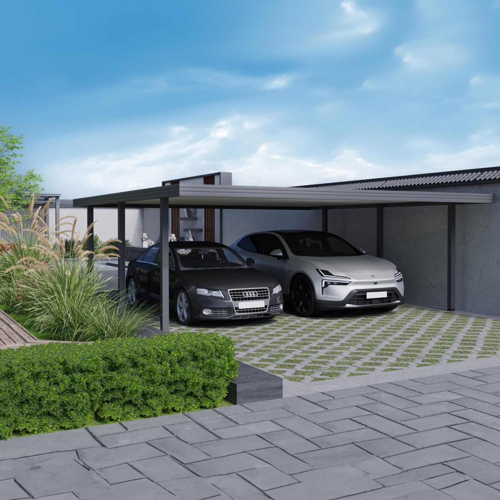 Double Carport 7250(D) x 6000(W)mm