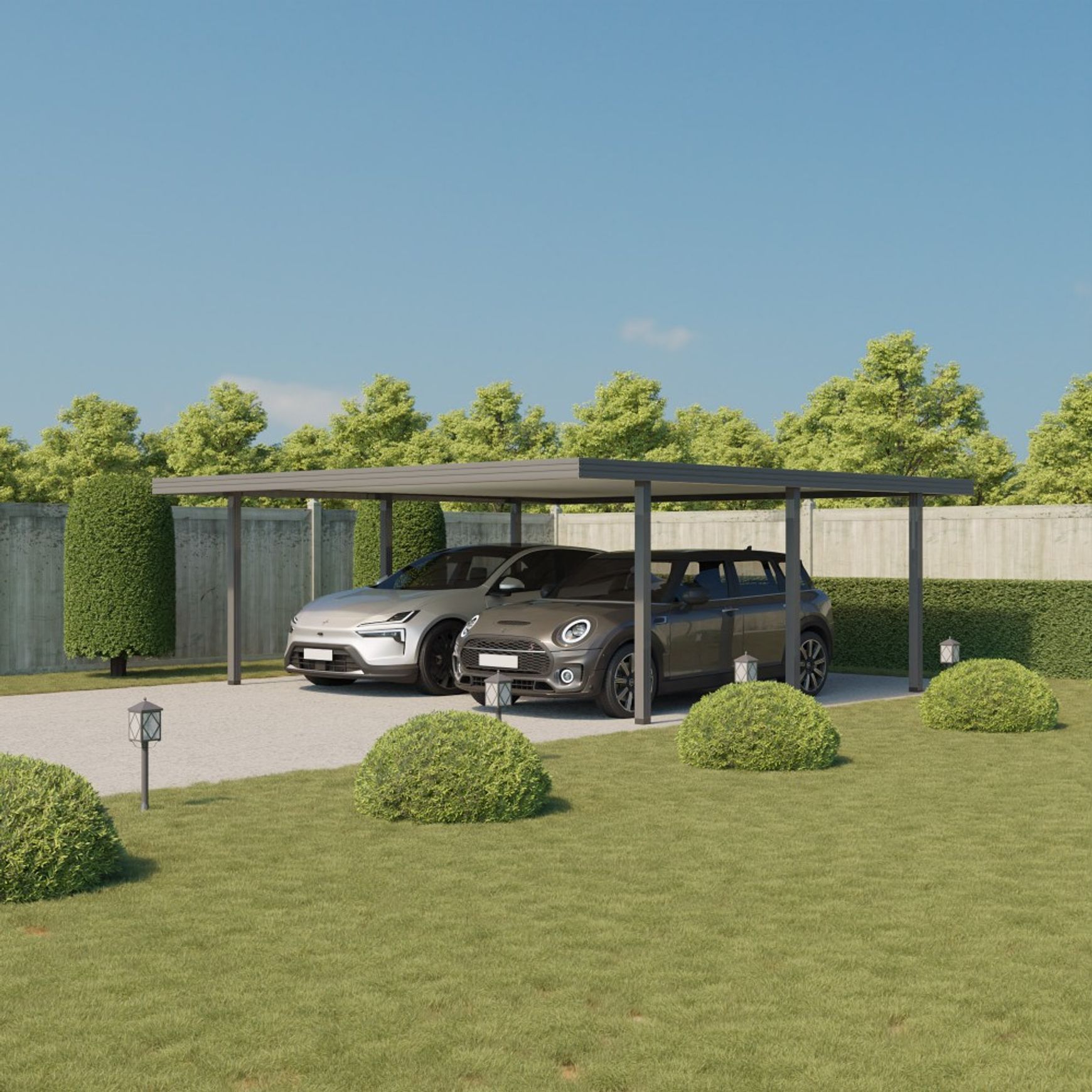 Double Carport 7250(D) x 6000(W)mm