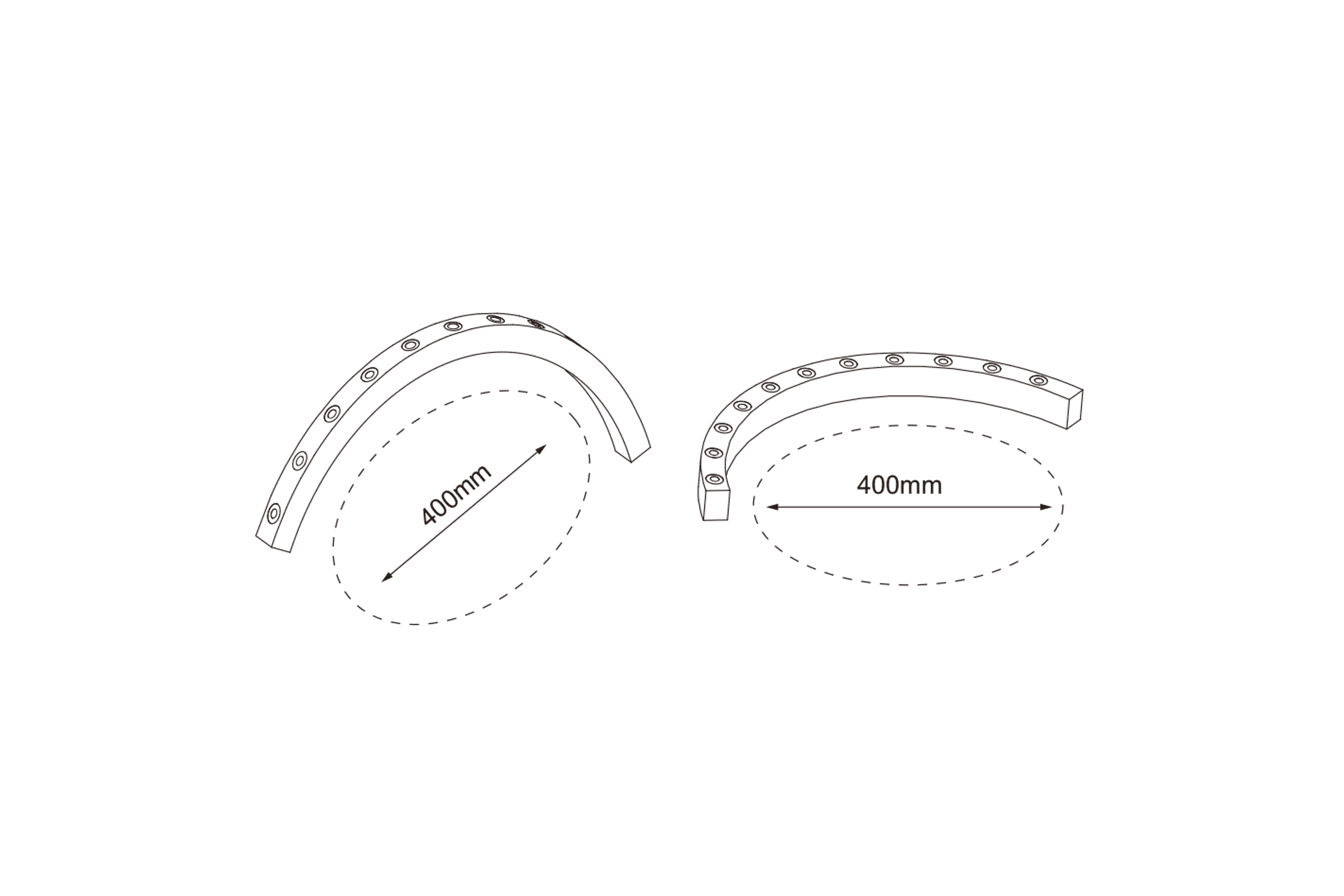 Flexible Linear Wall Washer - RGB & Curved Façade Light
