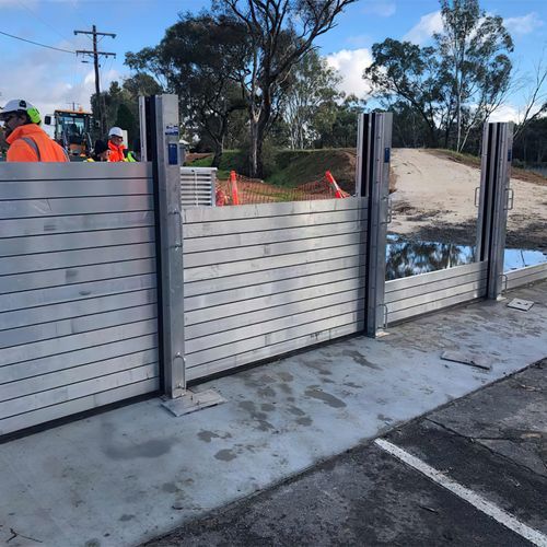 Demountable Flood Barriers