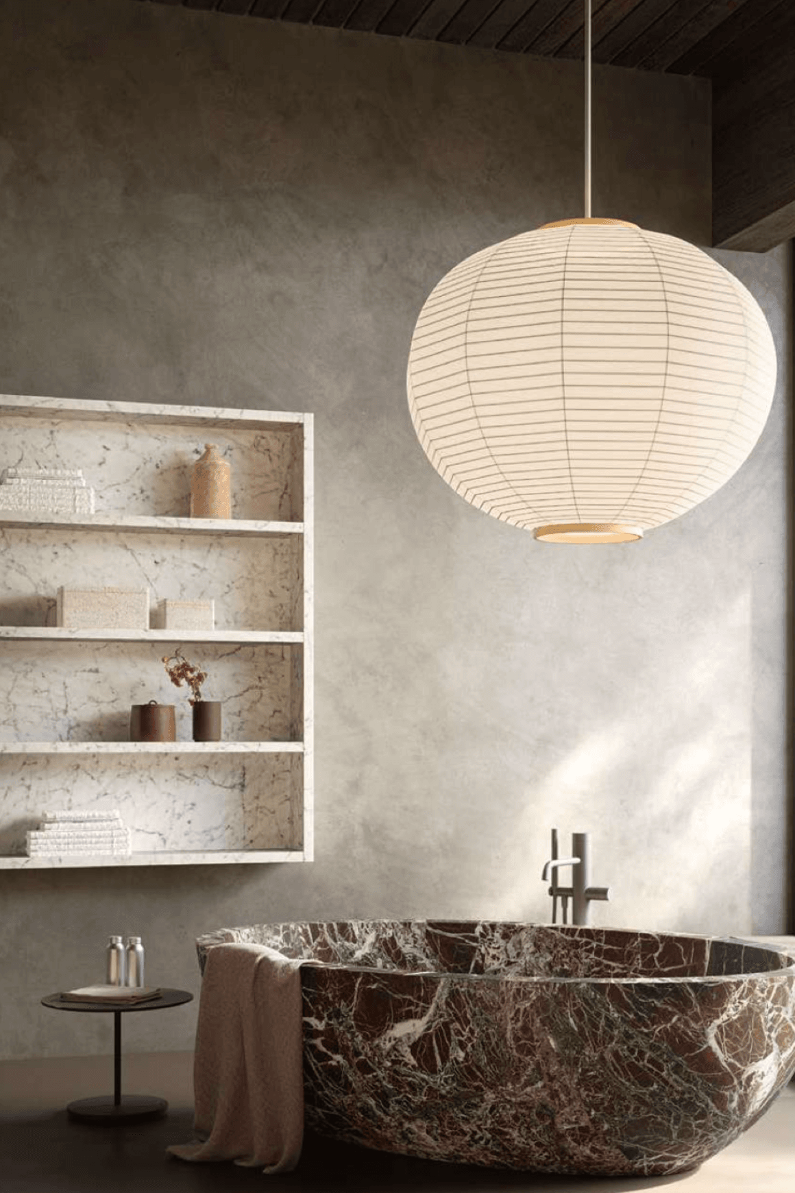 Lantern Pendant + Floor Lamp by DePadova