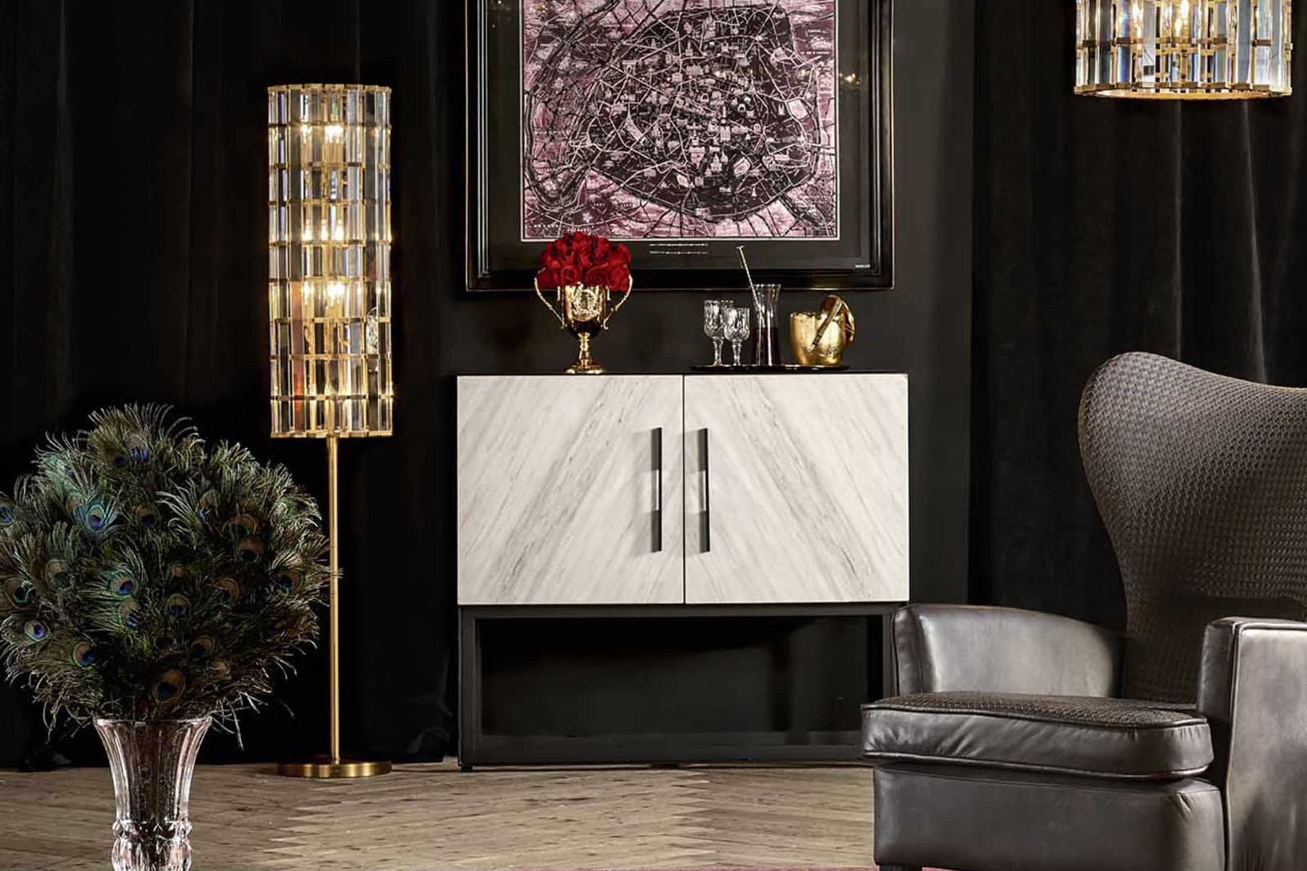 Night Rod Floor Lamp