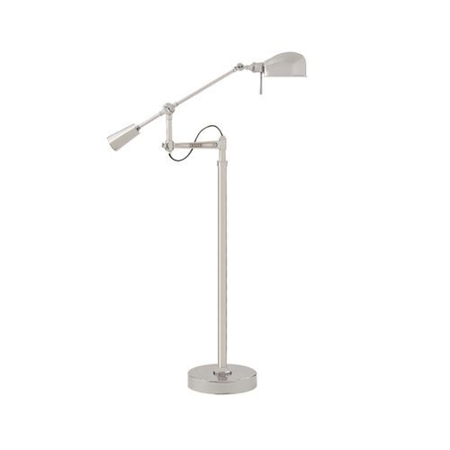 RL ’67 Boom Arm Floor Lamp – Nickel