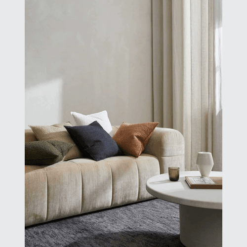 Weave Home Almonte Rug - Coal | Wool Blend Floor Rug | 2 x 3m