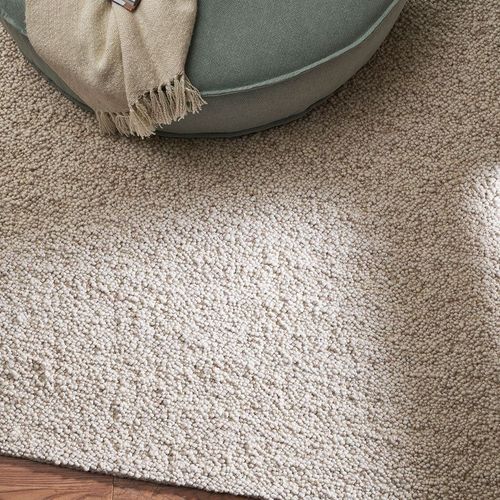 Baya Mt Somers Handwoven 100% Wool Rug - Acorn