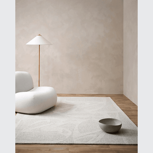 Baya Maya 100% Wool Rug - Oatmeal