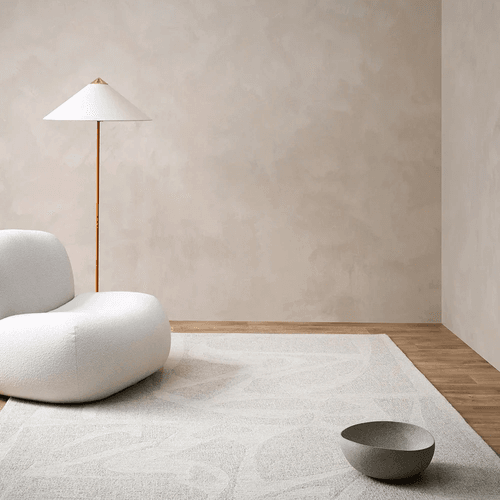 Baya Maya 100% Wool Rug - Oatmeal