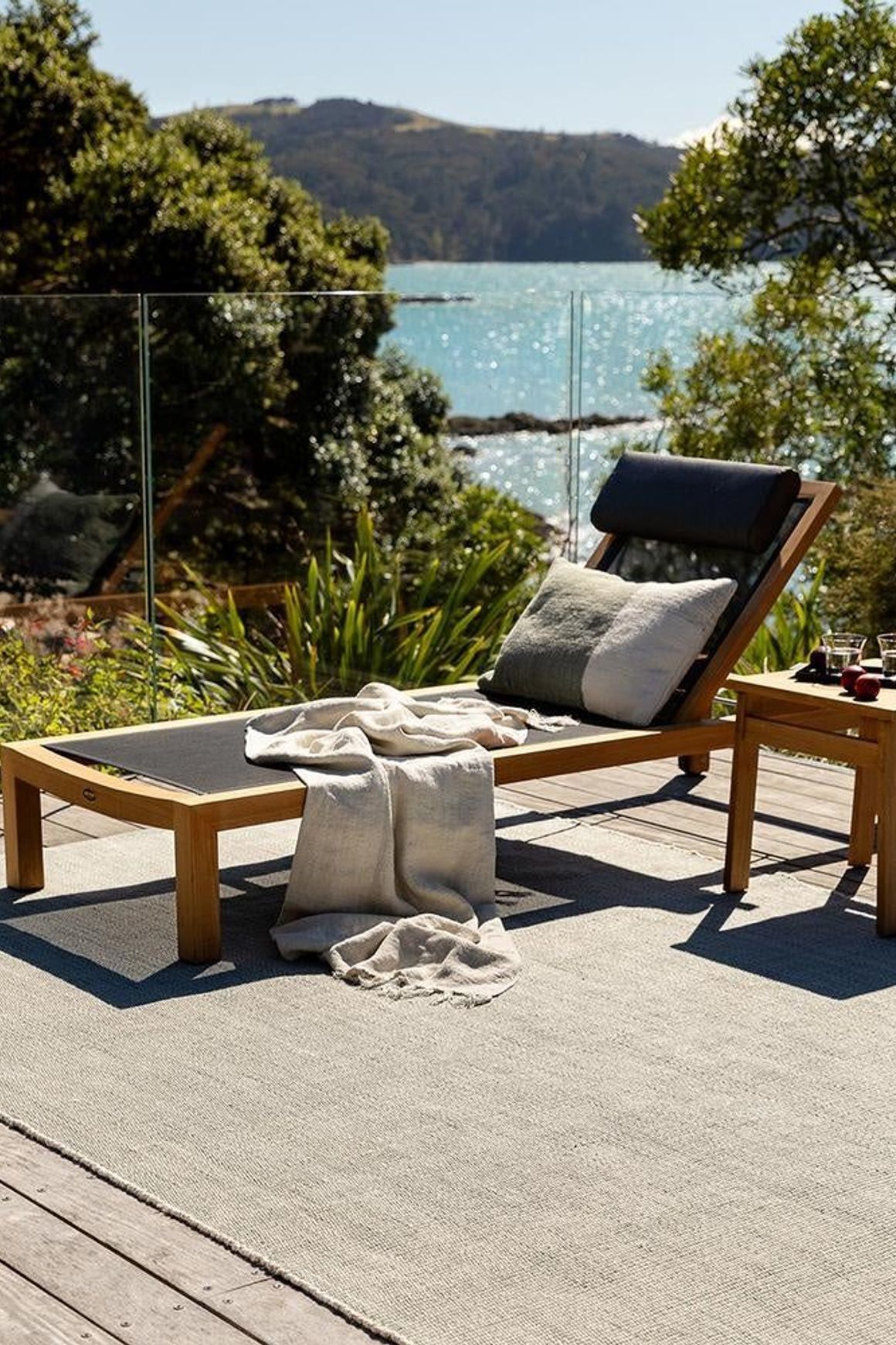 Baya Lonsdale Floor Rug - Eucalyptus | Indoor or Outdoor