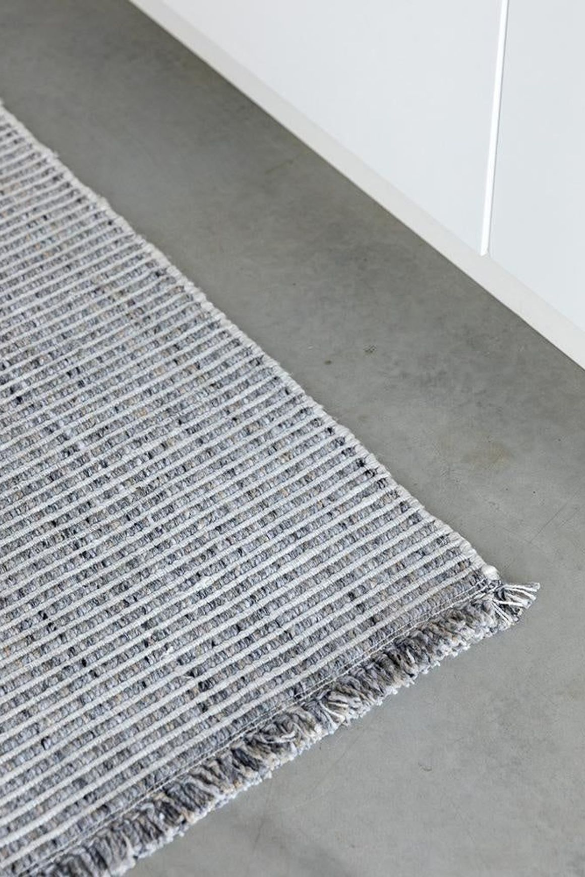 Baya Rhodes Floor Runner - Slate | Indoor or Outdoor
