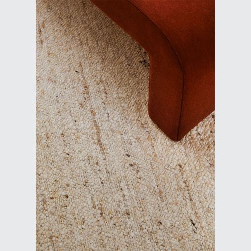 Tribe Home Birch Rug | Natural Undyed Wool Floor Rug