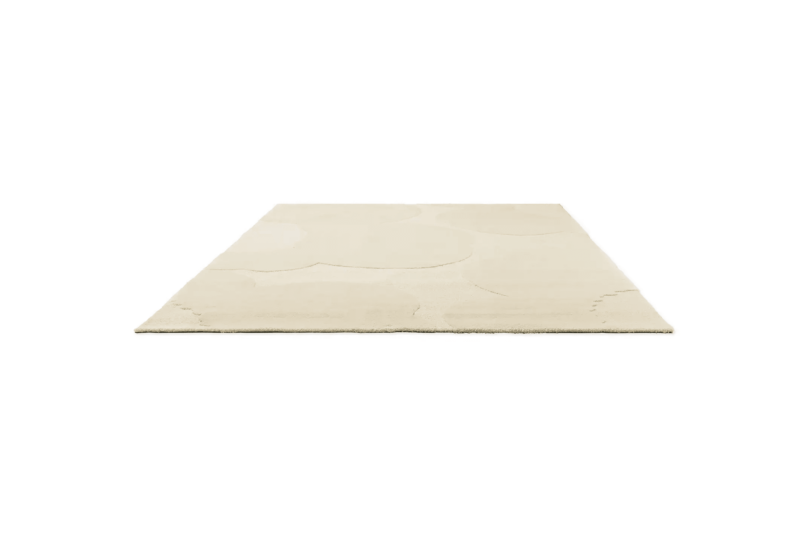 Marimekko Isot Kivet - Natural White | 100% Wool Designer Floor Rug