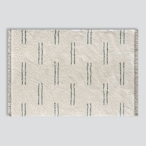 Enrica Pattern Area Rug | Beige