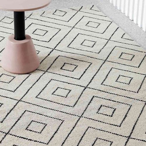 Weave Home Makalu Rug - Feather | Wool Blend Floor Rug | 2 x 3m