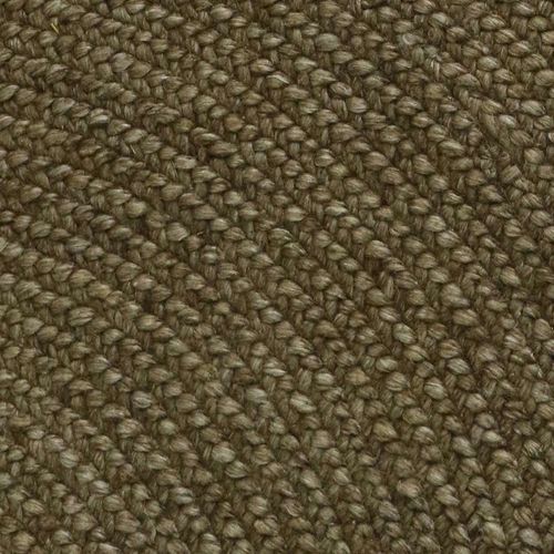 Baya Tairua Handbraided Circular Rug - Moss Green