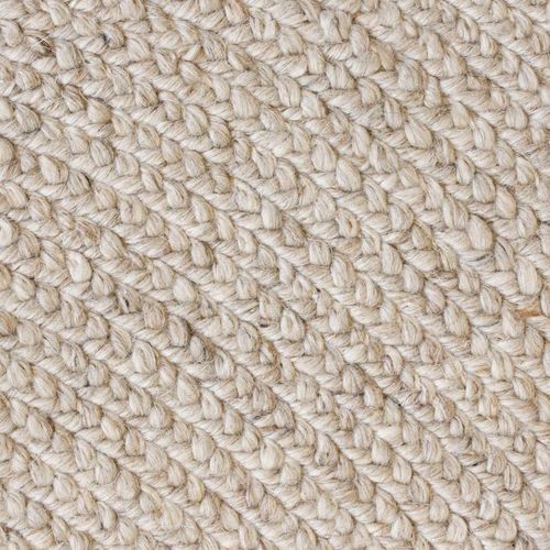 Baya Tairua Handbraided Circular Rug - Natural/Straw