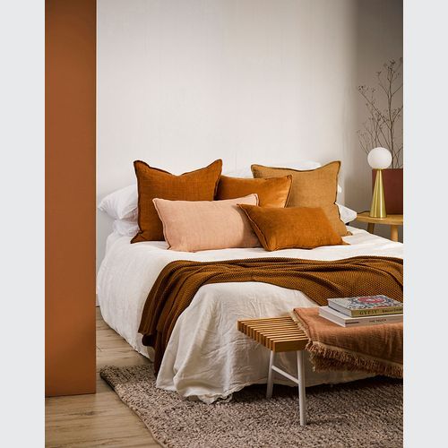 Baya Wanaka Handwoven Loop and Cut Pile Rug - Light Grey