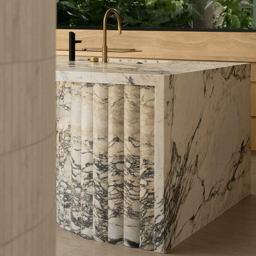 Calacatta Viola Marble - Slabs, Flutes, Furniture