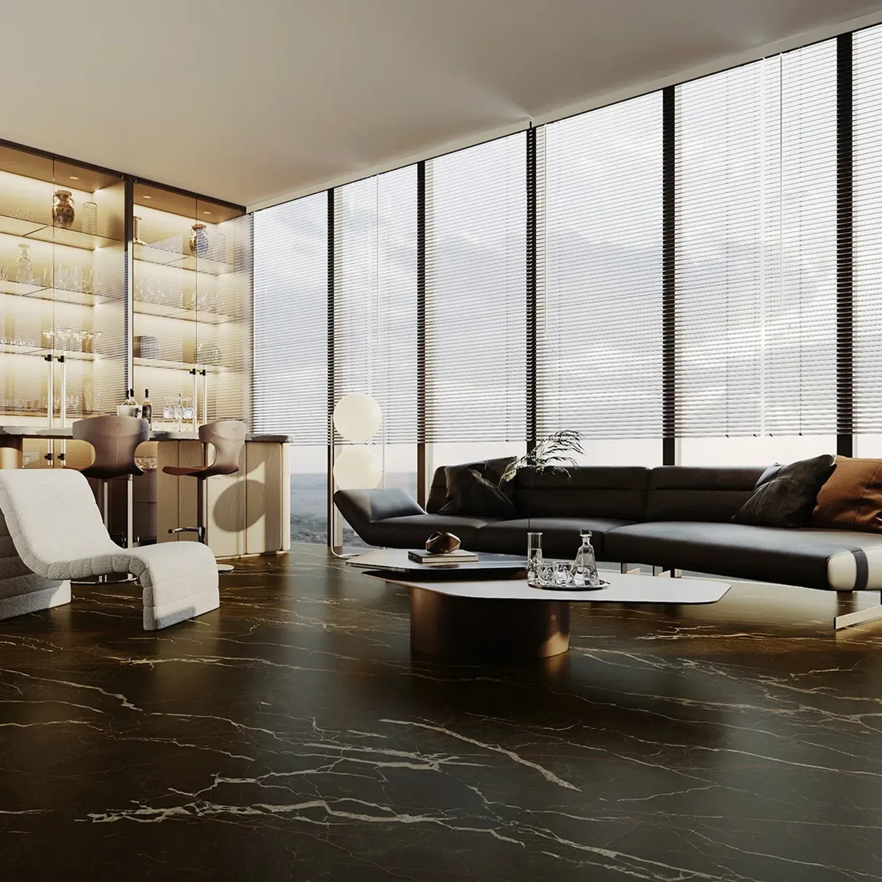 Noir Aurum Honed 750x1500