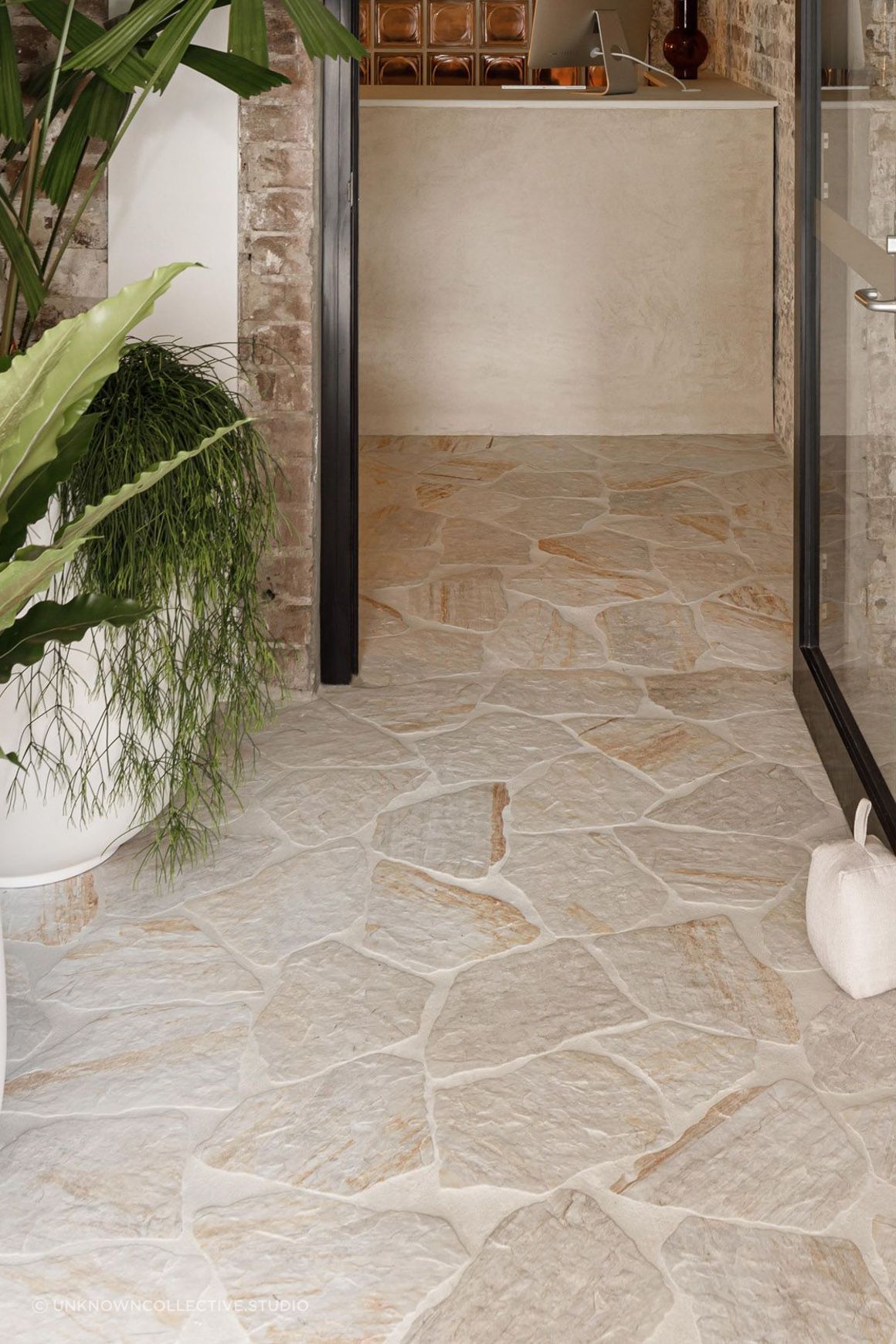 Strata Porcelain Crazy Paving - Four Colours