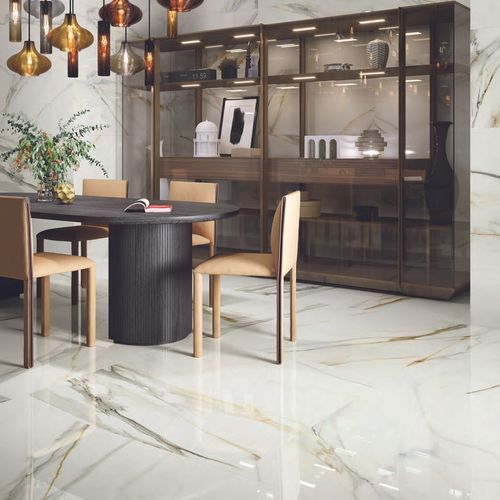 Calacatta Gold Porcelain Tile by Colorker