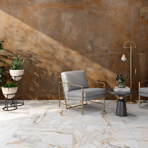 Pisa Gold Wall and Floor Tiles