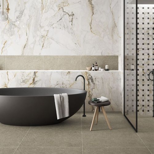 Pisa Gold Wall and Floor Tiles