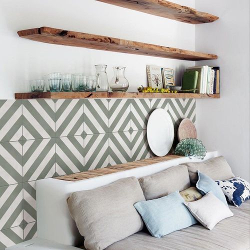 Contrasti Diamond Pattern Porcelain Tile